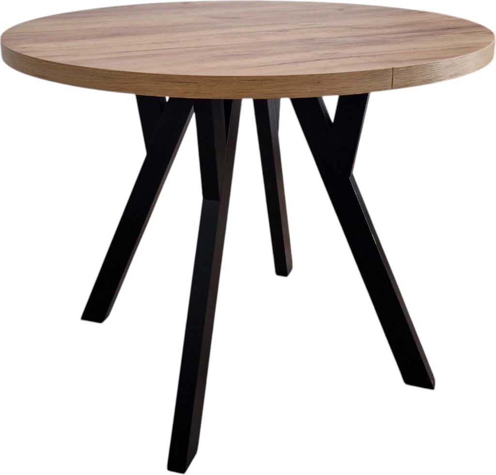 Runder Esstisch Giuseppe Durchmesser 100 cm Craft Eiche Produktbild 