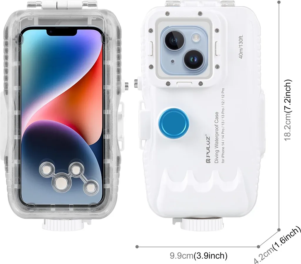 Protégez votre iPhone sous l'eau : Coque Étanche 40m Anti-Pression