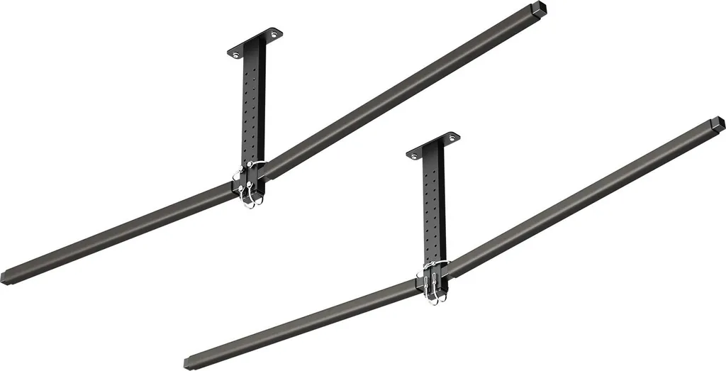 Support de plafond SucceBuy pour 2 kayaks et canoës réglable 113kg