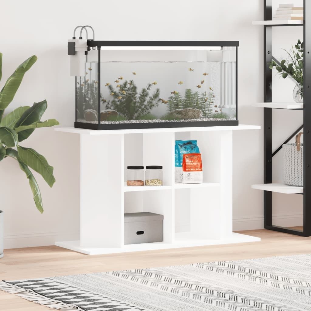 vidaXL Stojak pod akwarium biały 100x40x60 cm Materiał Zdjęcie produktu 6