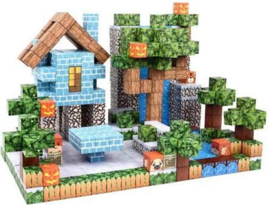 Magnetické kocky Minecraft 350 ks. Obrázok produktu 