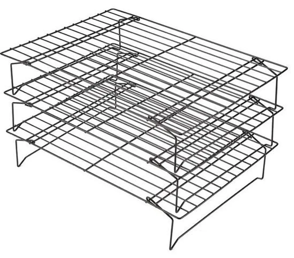 Grille de refroidissement antiadhésive à petits trous pour biscuits