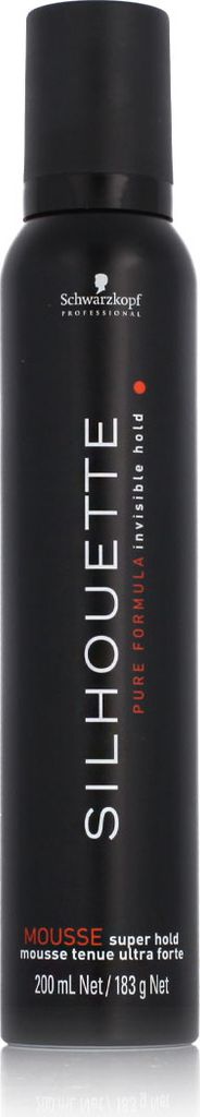 Schwarzkopf Silhouette Super Hold Mousse 200ml - spuma Immagine del prodotto 