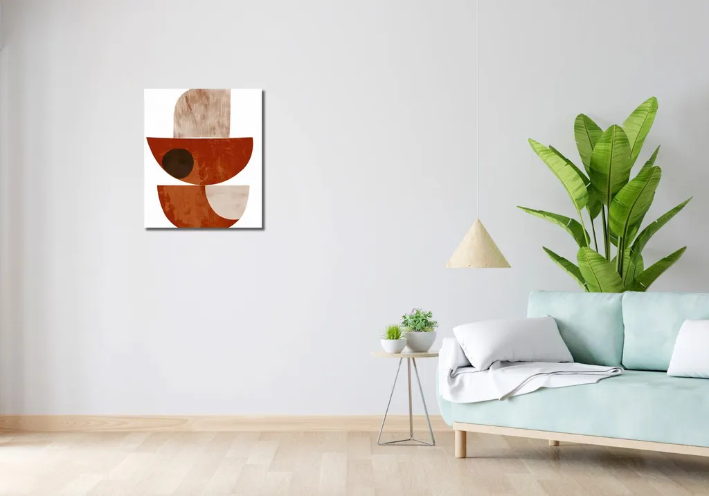 Quadro Artigianale 50x60 Strato Terroso - L'Anima della Terra a Casa Tua - 2