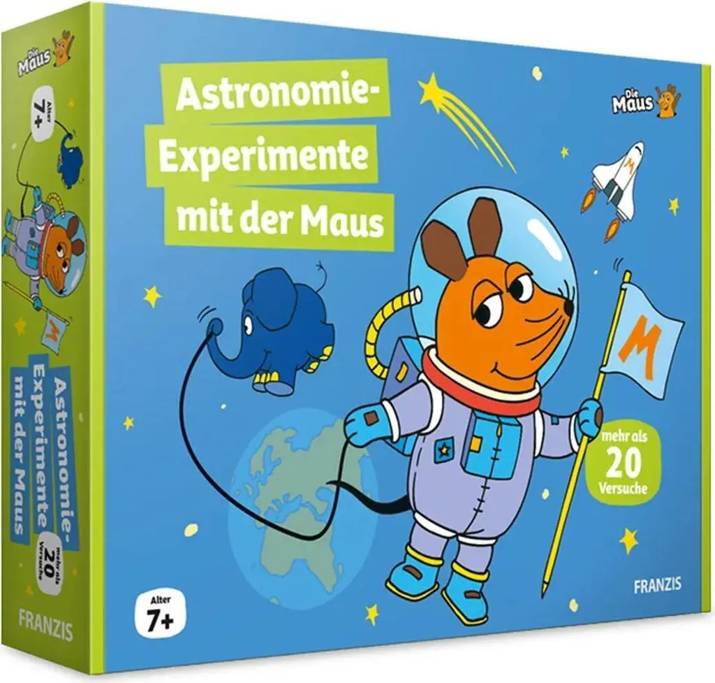 Coffret astronomie ludique Franzis avec guide illustré et expériences