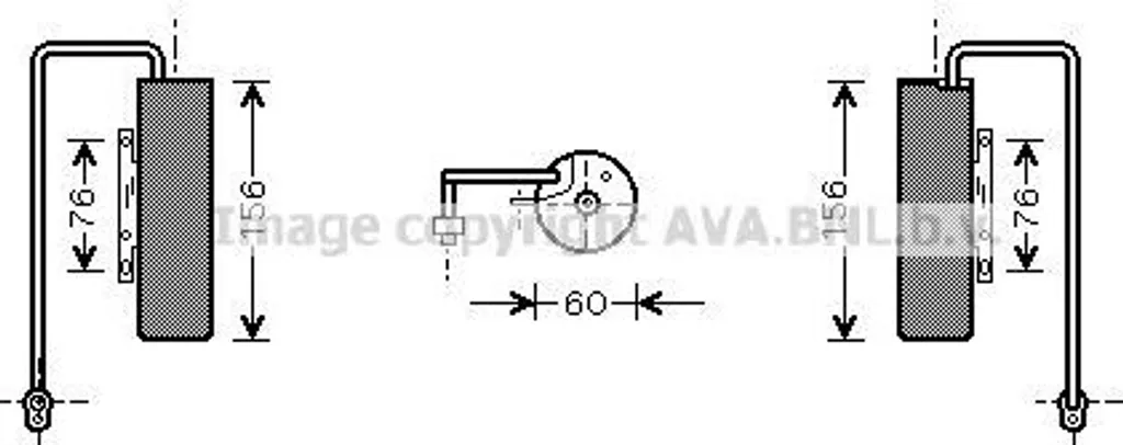 Bouteille déshydratante climatisation Opel Vectra C et Signum OLD336 OE
