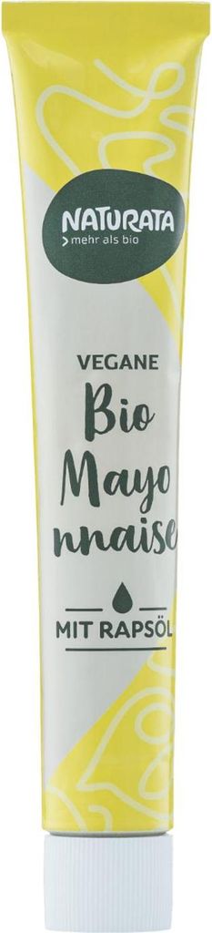 Vegane Mayonnaise mit Rapsöl in der Tube, 60 ml