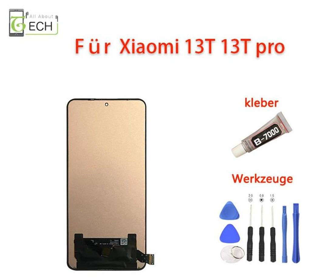 Für Xiaomi Mi 13T / 13T Pro 2306EPN60G LCD Display Touchscreen Bildschirm