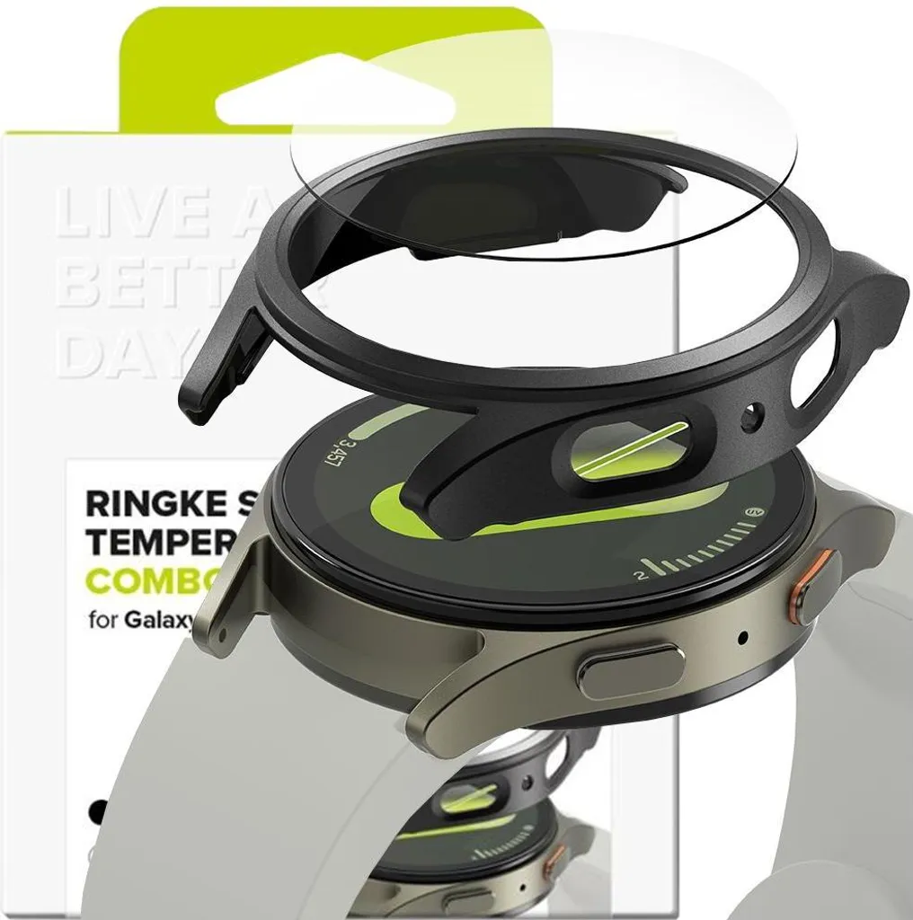 Accessorio Must-Have Galaxy Watch 7 44mm Ringke Titanio Nero
