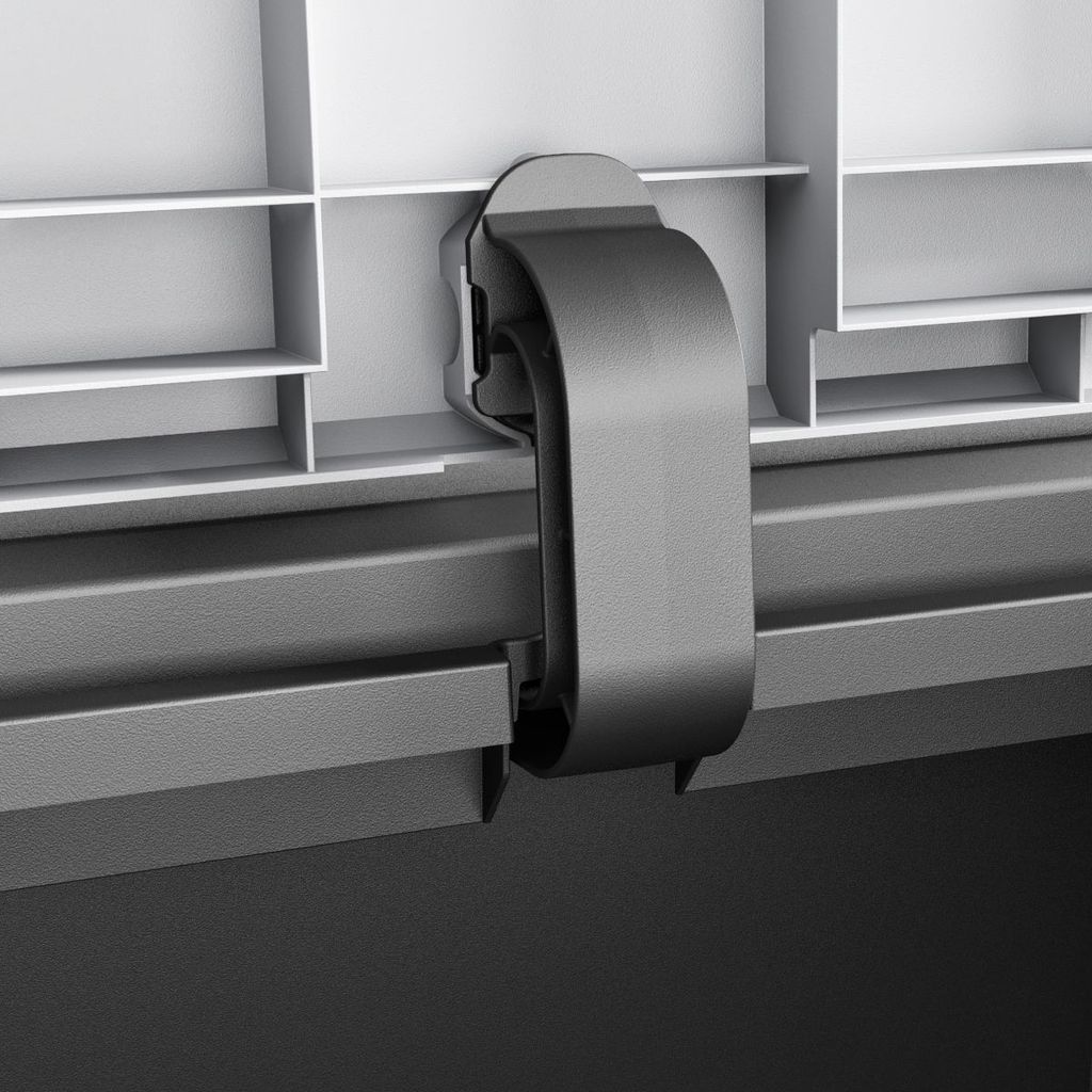 KIS Auflagenbox "TITAN" Schwarz / Grau 300 L Produktbild 