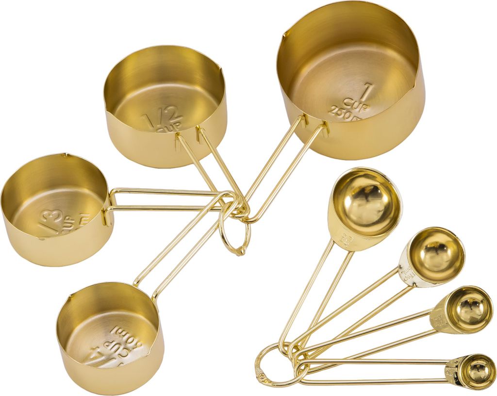 Krumble Messbecher und Löffel - 8er Set - Messbecher - Produktbild 