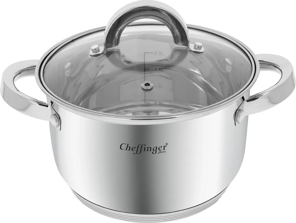 Pentola Cheffinger 18cm 2.9L Acciaio Inox Induzione | Qualità e Tradizione