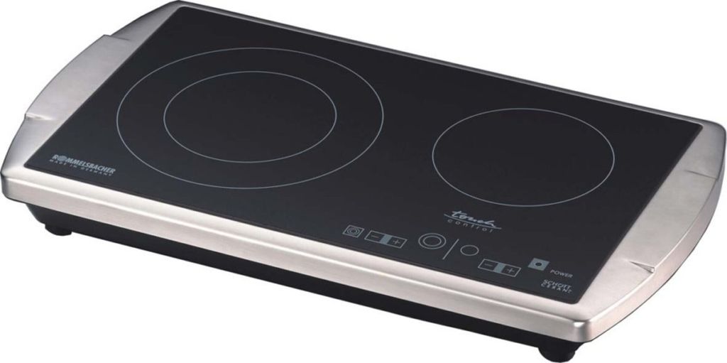 ROMMELSBACHER Double plaque de cuisson vitrocéramique, Image du produit 