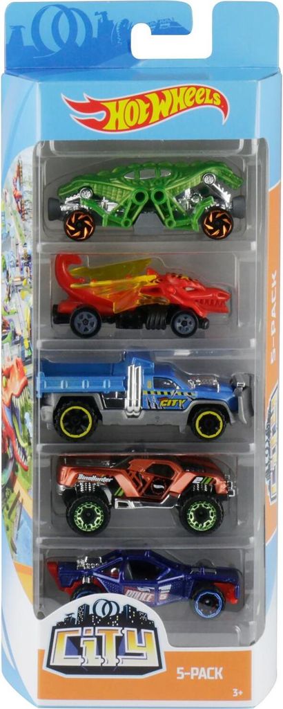 Mattel Hot Wheels Dárková sada 5 kusů Obrázek produktu 8