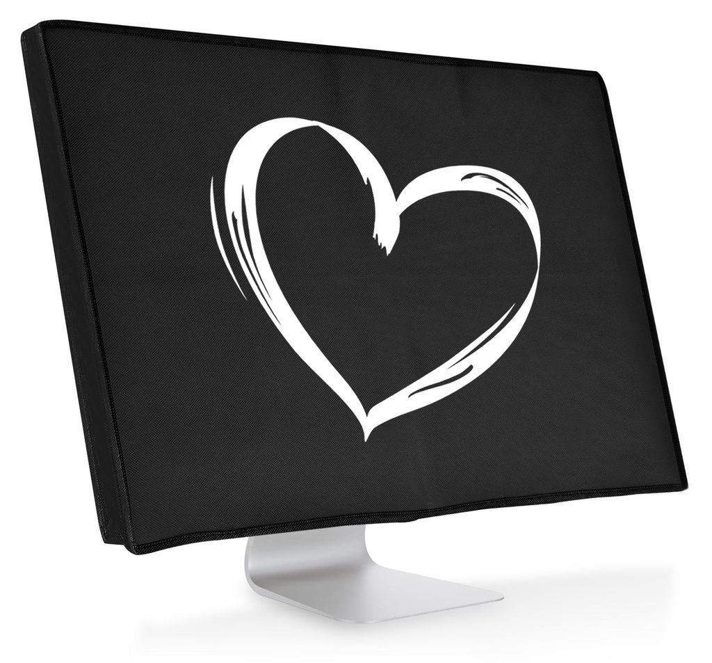 kwmobile 24-26" Monitor Hülle - PC Bildschirm Schutzhülle für 24-26" Monitor - Computer Cover Case