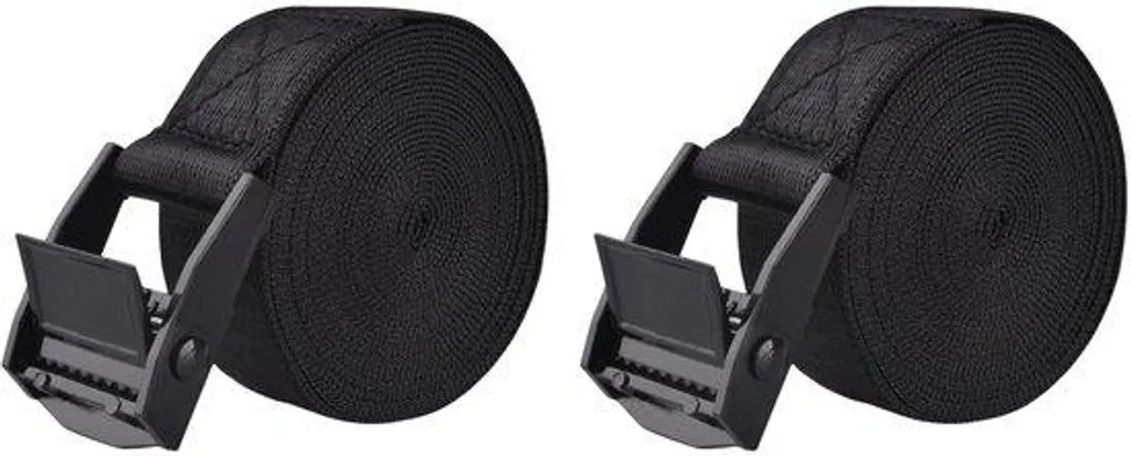 Sangle de serrage 25mm réglable anti-rouille noire charge max 200kg