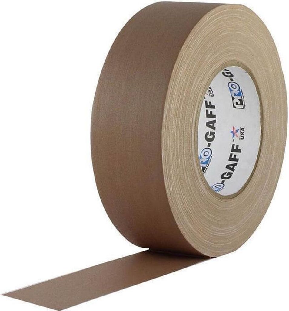 Pro Gaff Gewebeband 25mm x 23m, Braun