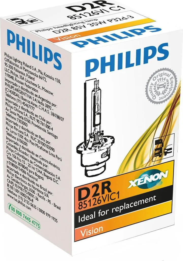 Ampoule D2R Philips Vision C1 pour Améliorer la Visibilité de Nuit en Ville