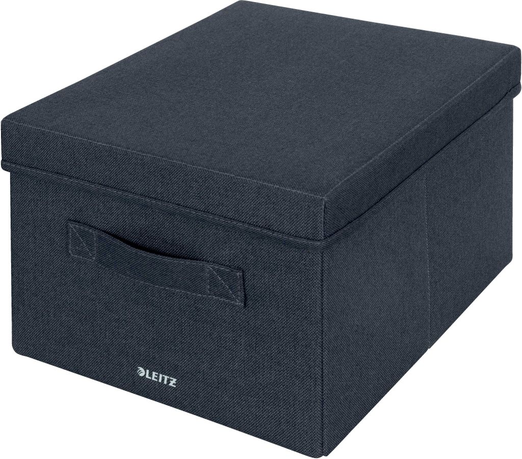 Leitz 61440089 Aufbewahrungsbox Rechteckig Stoff Blau Produktbild 