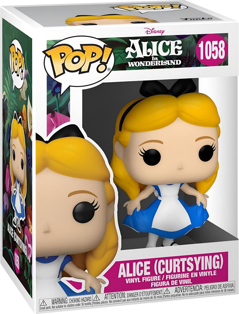 Alice im Wunderland in Wonderland - Alice (Curtsying) 1058 Produktbild 