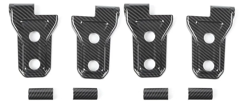Personnalisez votre Jeep Wrangler JL avec des Garnitures Charnière Carbone