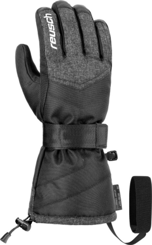 Reusch Skihandschuhe Baseplate R-TEX XT mit Ortho-Tec Protection 7721 black/black melange 9.5
