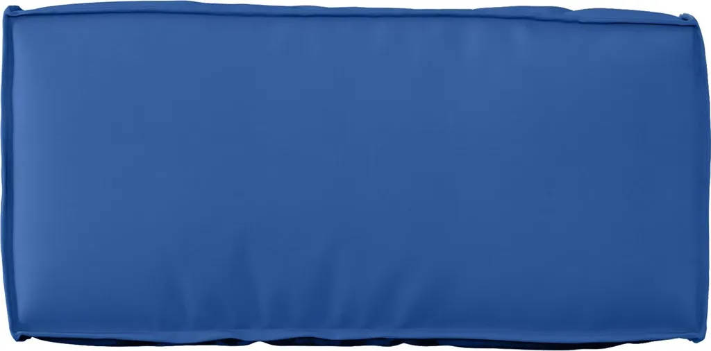Dossier de Canapé Palette Bleu Royal 80x40cm - Confort d'Assise Extérieur - 3