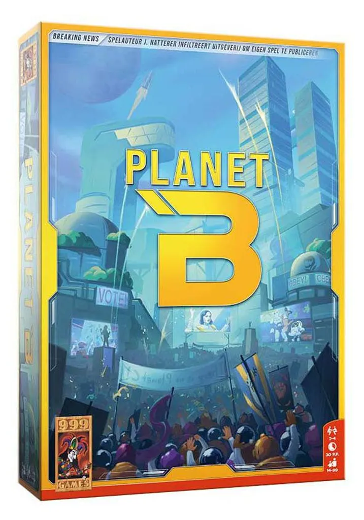 Jeu de plateau Planète B 999 Games : fini les parties monotones