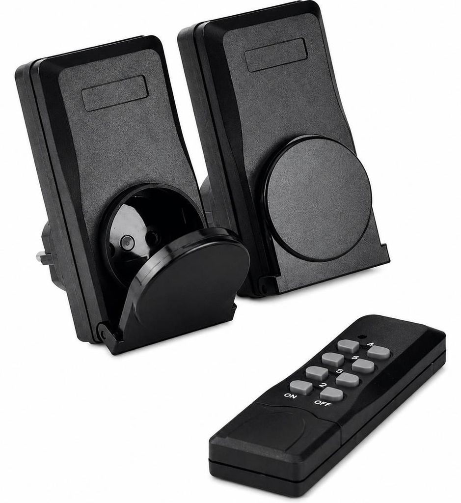 Set di interruttori radio Unitec 2+1 Micro da esterno IP44 Immagine del prodotto 