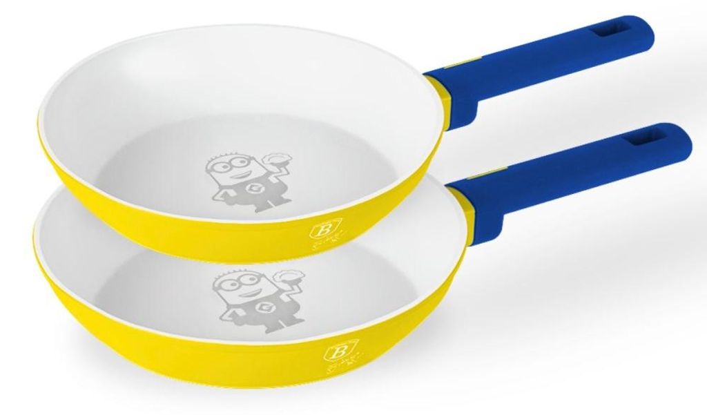 Lot de 2 poêles à revêtement en titane, 18 et 20 cm, Image du produit 