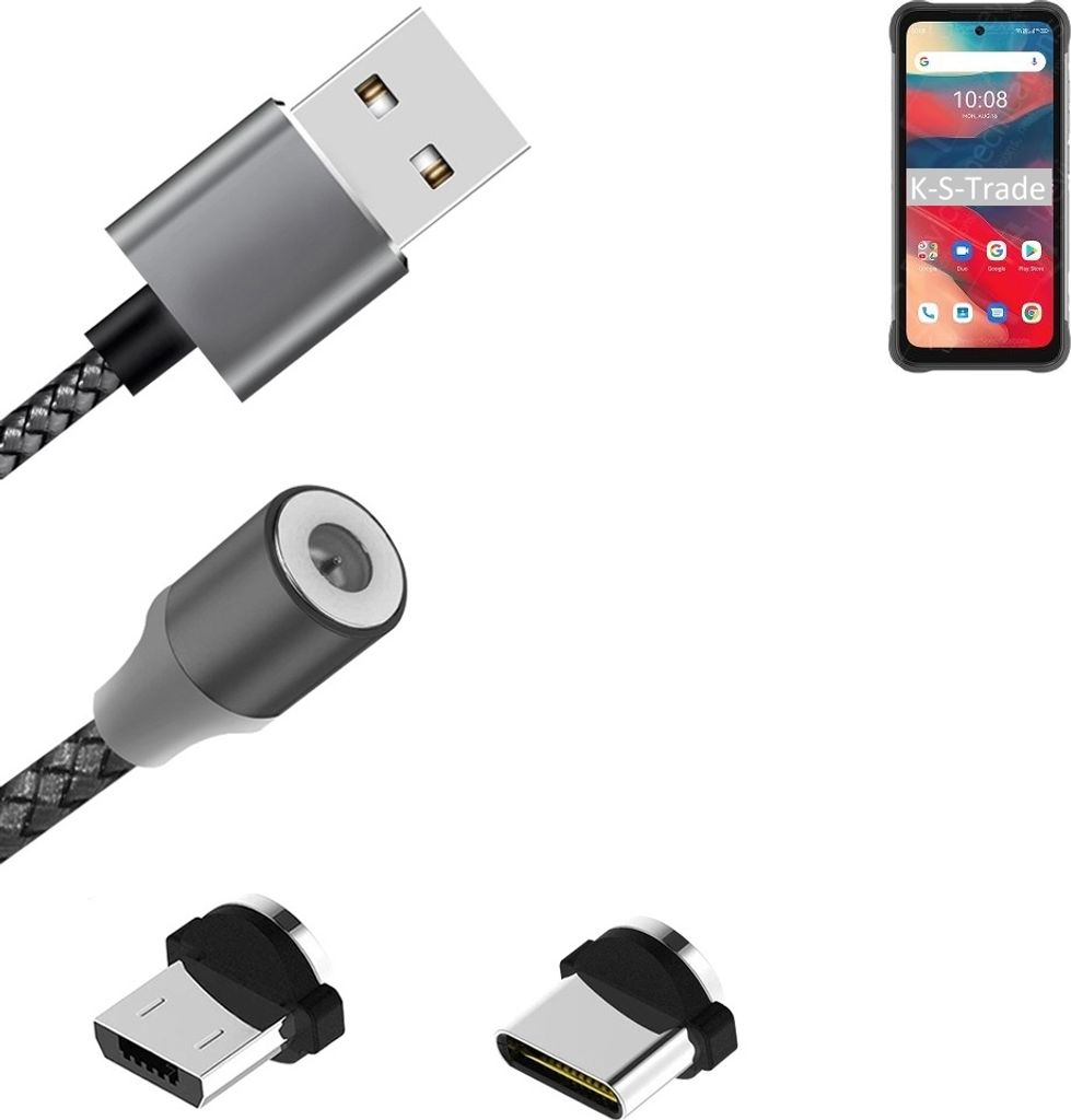 K-S-Trade Hochwertiges Magnet-Lade-kabel Sync-Kabel Produktbild 