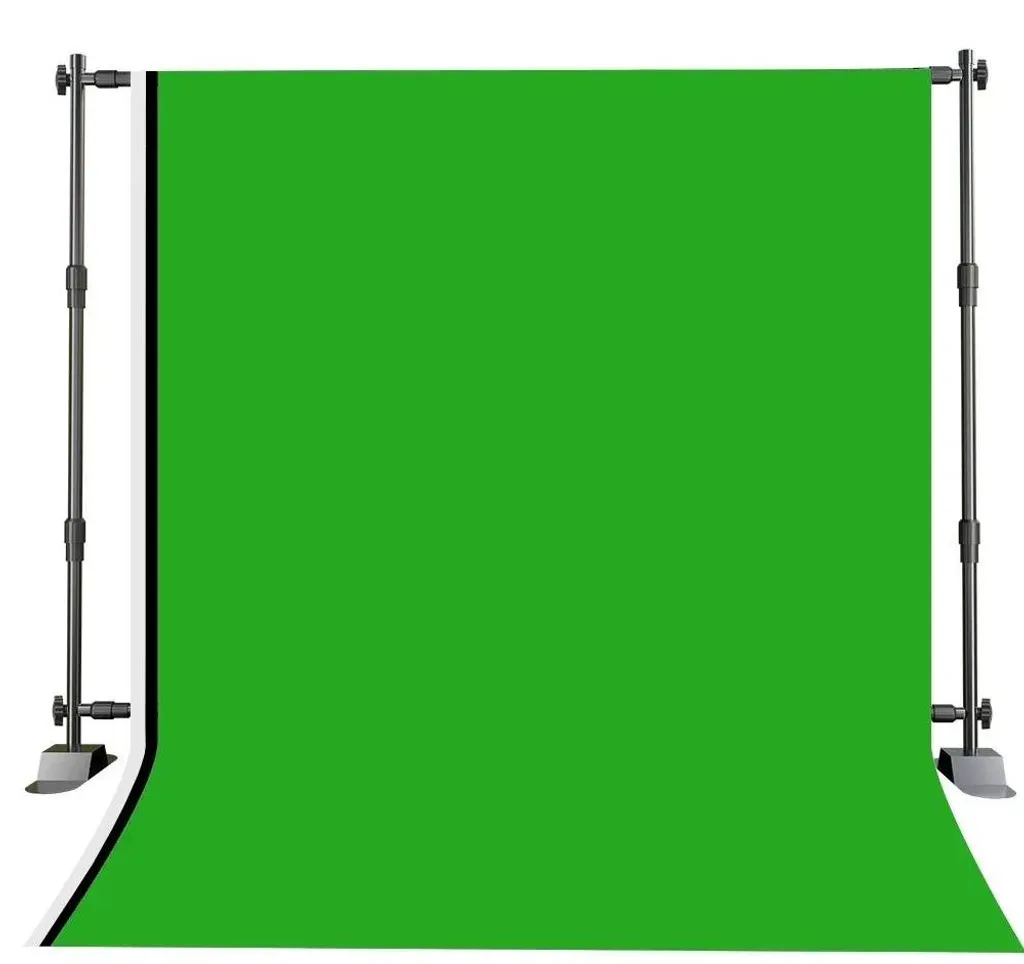 Support de Fond Arrière Robuste 2,4x3m avec Réglage de la Hauteur