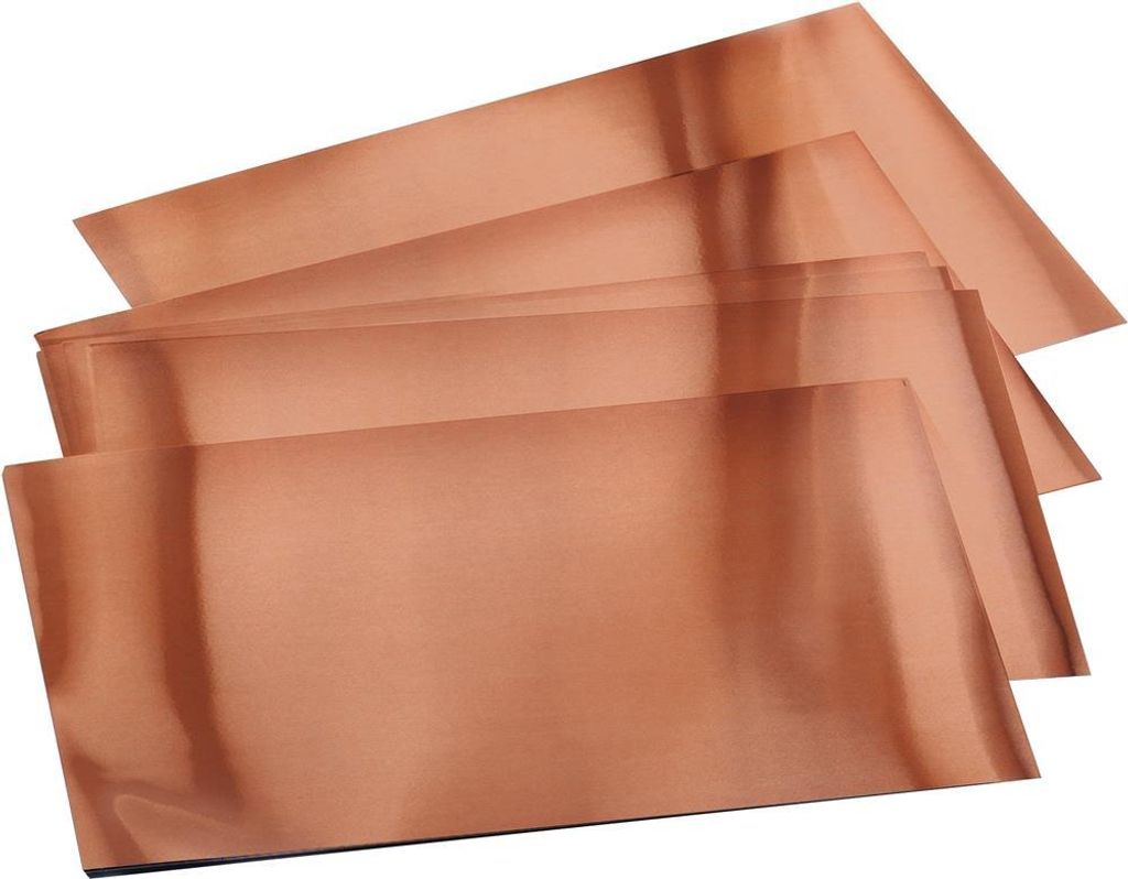 folia Prägefolie 70 my 185 x 290 mm 30 Blatt kupfer Produktbild 