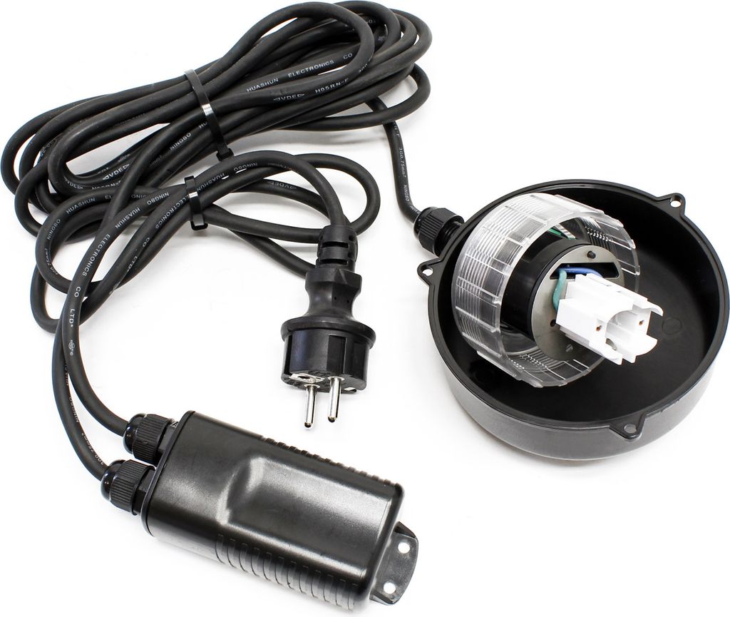 SunSun Ersatzteil für Druckteichfilter CPF-280 Elektroanschluss-Einheit, Teichdruckfilter UVC-Lampe 11 W, 9000 l/h Teichfilteranlage