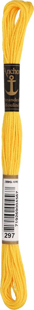 Anchor Sticktwist 4635000-00297 ginster Stickgarn, 100 % Produktbild 