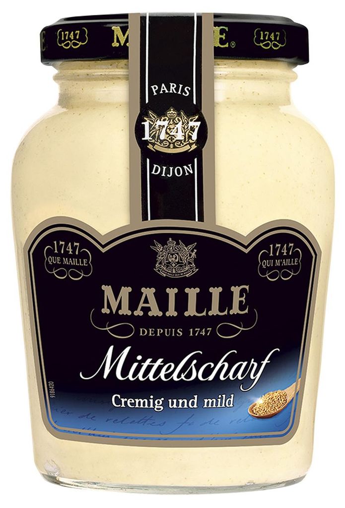 Maille mittelscharfer feinwuerziger Senf cremig klassisch Produktbild 