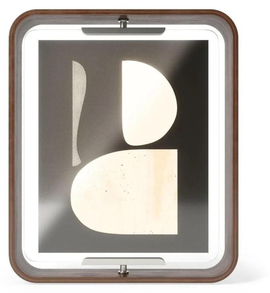 Cadre Photo en Bois de Noyer Design Bellwood Umbra pour Table et Bureau