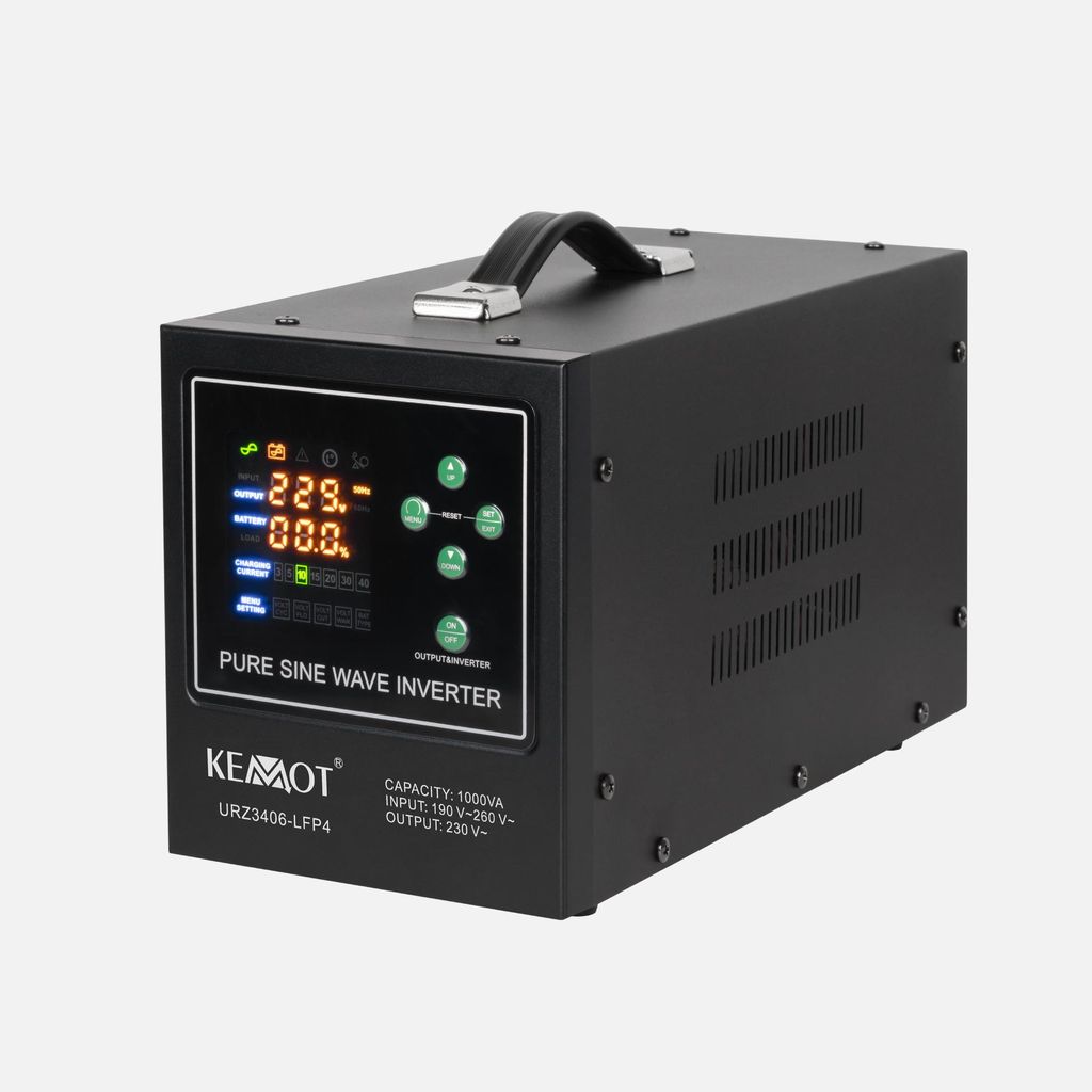 Zasilacz awaryjny KEMOT PROsinus 1000 URZ3406-LFP4 700W 12V Zdjęcie produktu 