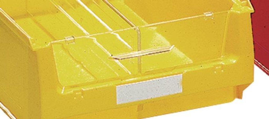 Tecwerk Frontscheibe passend für Sichtlagerkasten PS glasklar 10St./Btl. - 1 Stk.