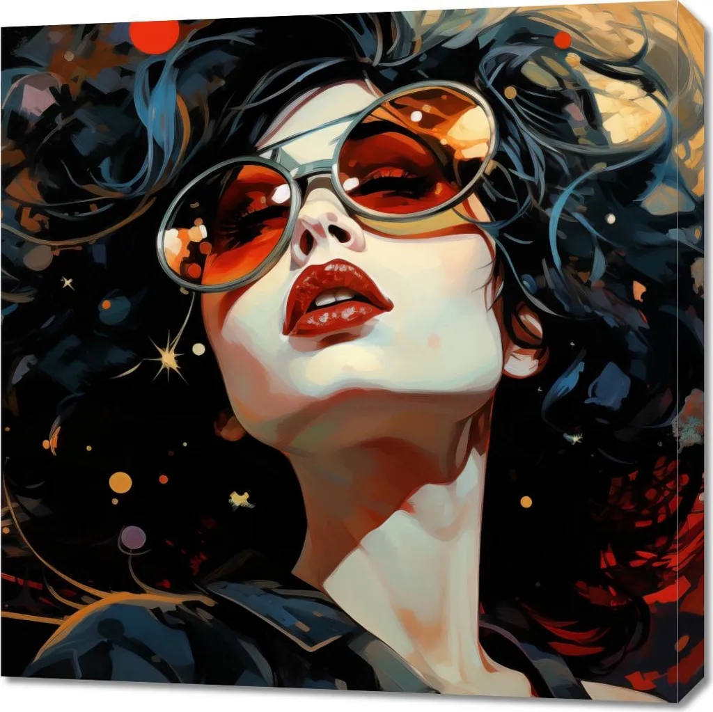 Quadro 70x70 Vibrazioni Extraterrestri - Must-Have Arredo Moderno 2024