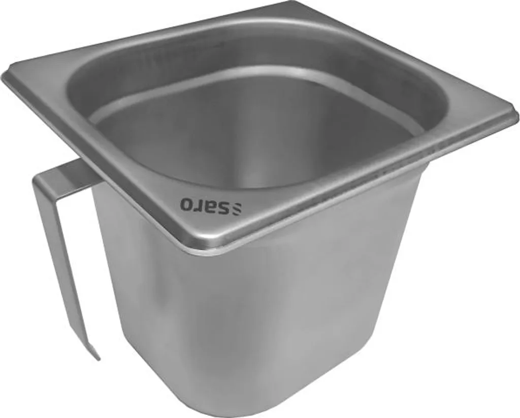 SARO 1/6 GN Scivolo Spezie ESTELA con Maniglia | Acciaio Inox Professionale