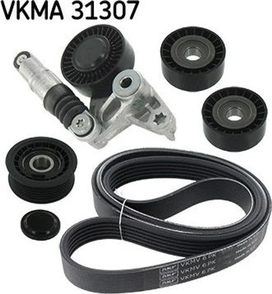 Kit Courroie Accessoires Audi 2.7 3.0 TDI pour Q5 A6 A5 A4 - Complet