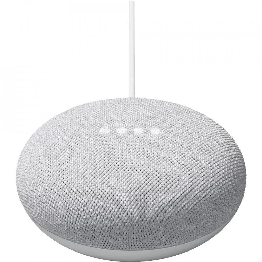 Google Nest Mini Blanc - Assistant domestique pour maison connectée - 9