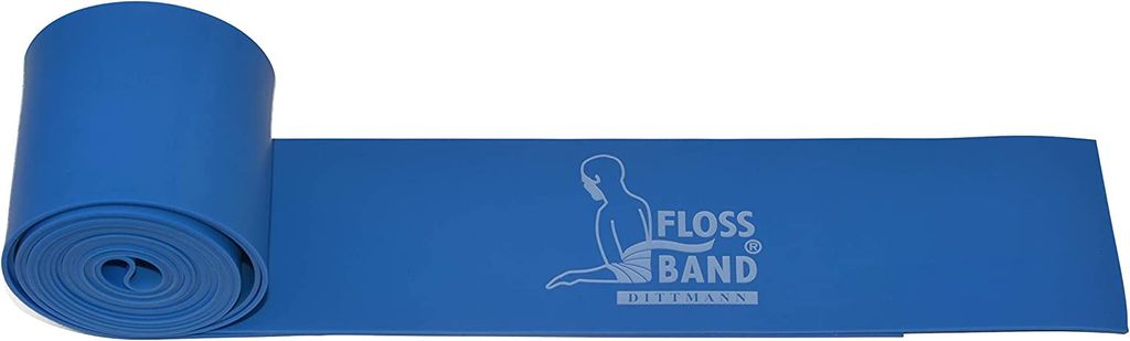 Dittmann Floss-Band Farbe: blau Produktbild 
