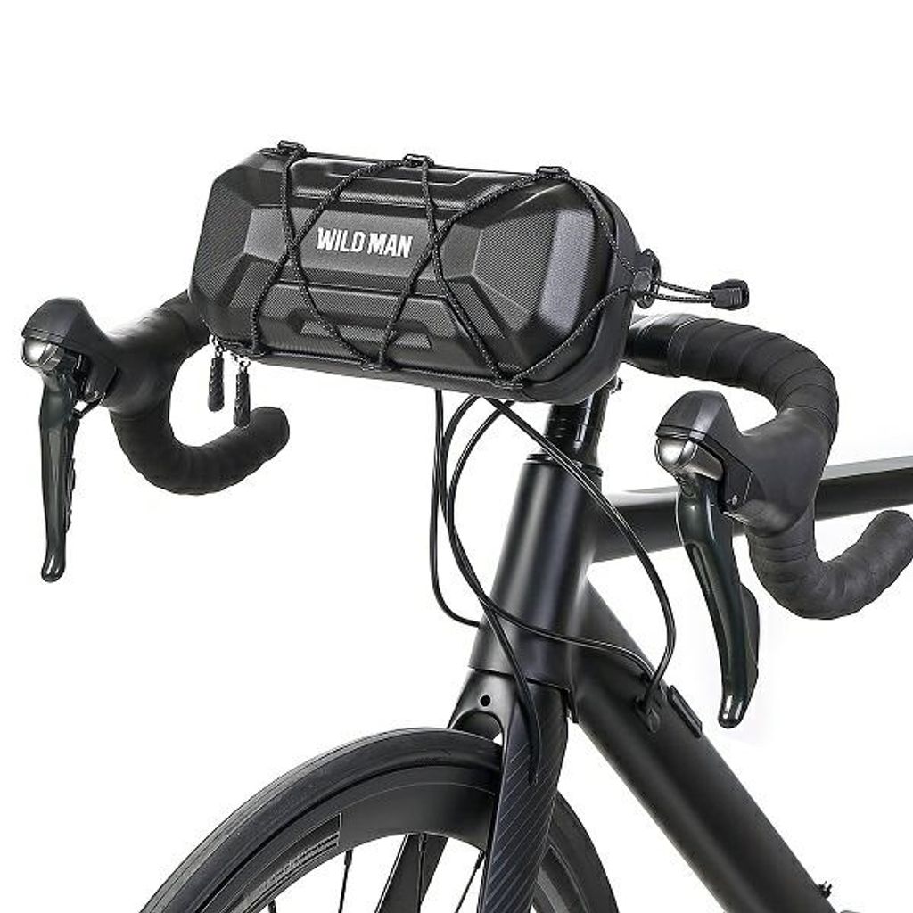 Wildman Tasche/Fahrradhalter Xt17 Lenkertasche Schwarz/Schwarz