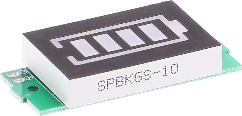 Lithium Batterie Kapazität / Ladungsanzeige LCD