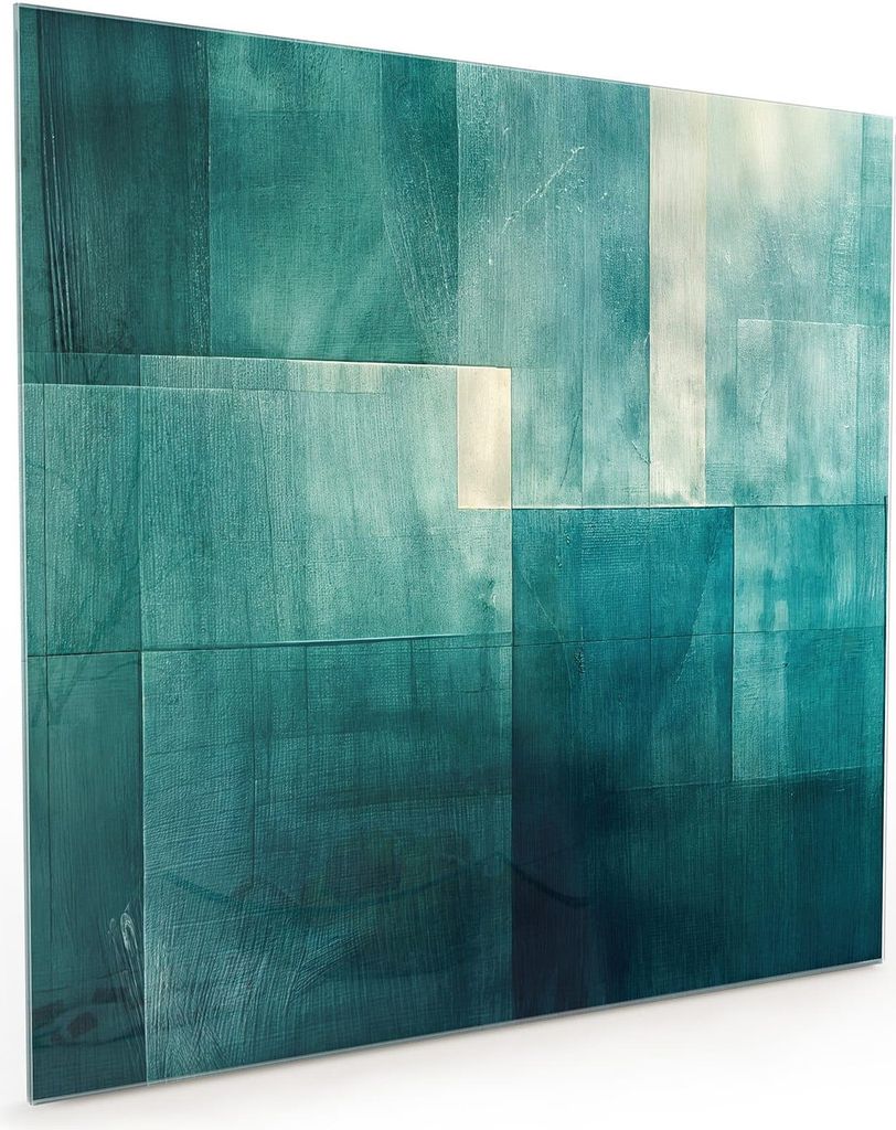 Küchenrückwand Spritzschutz Glas mit Motiv Abstrakter Hintergrund 40 x 40 cm