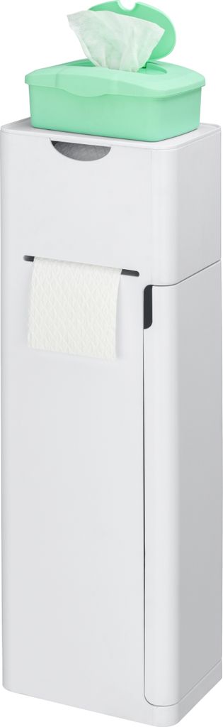 WENKO WC-Garnitur Imon weiß Kunststoff Produktbild 5
