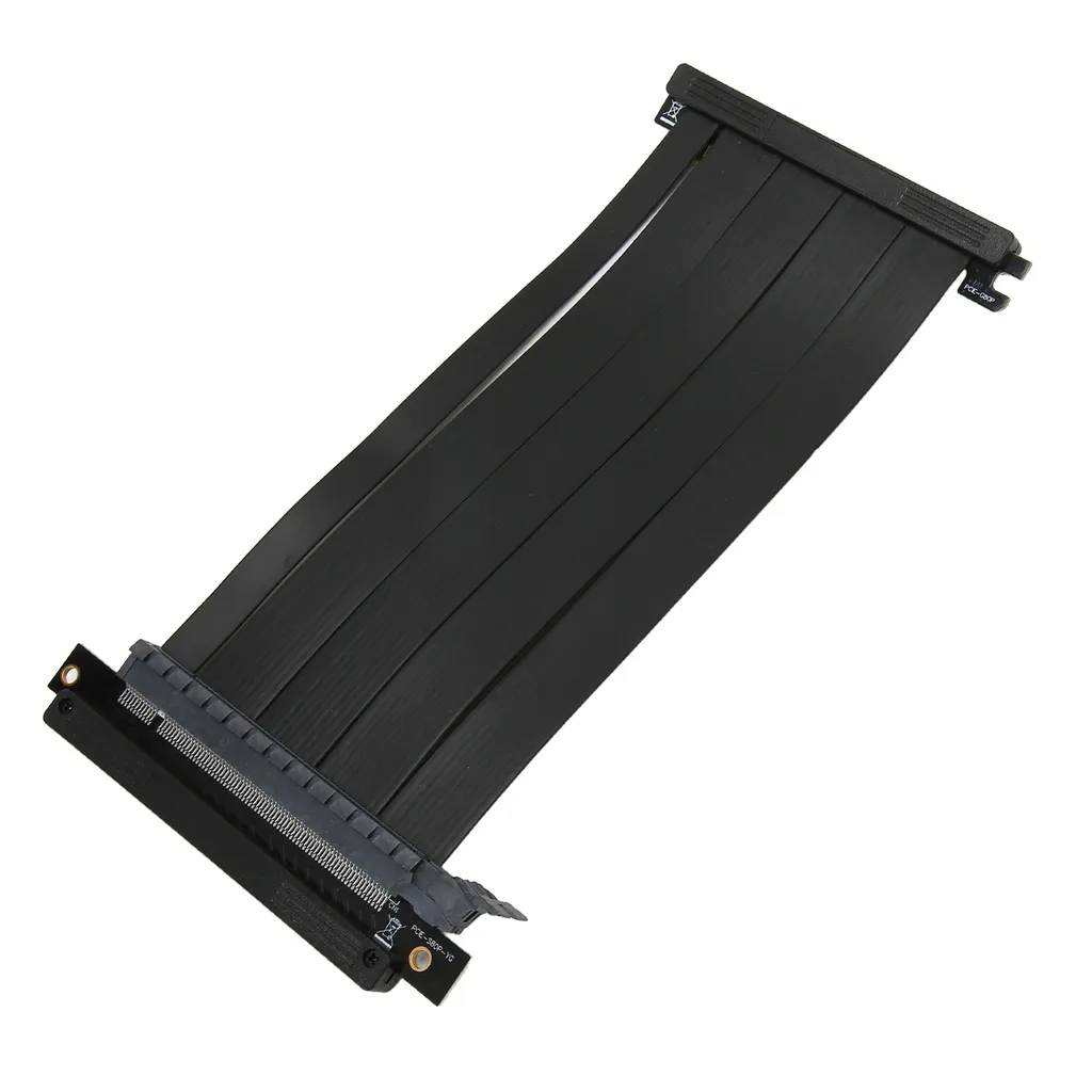 Câble Riser PCIE 4.0 Blindé avec Connecteur Dual Reverse Ultra Rapide - 7