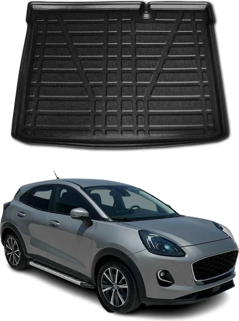 Fodera per Ford Puma 2019-2025 Gomma inferiore TPE nero